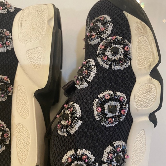 Black Christian Dior Slip On Sneakers - Picture 6 of 13